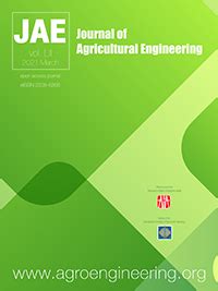 Journal of agricultural engineering abbreviation .